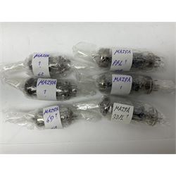 Collection of Mazda thermionic radio valves/vacuum tubes, approximately 52, unboxed