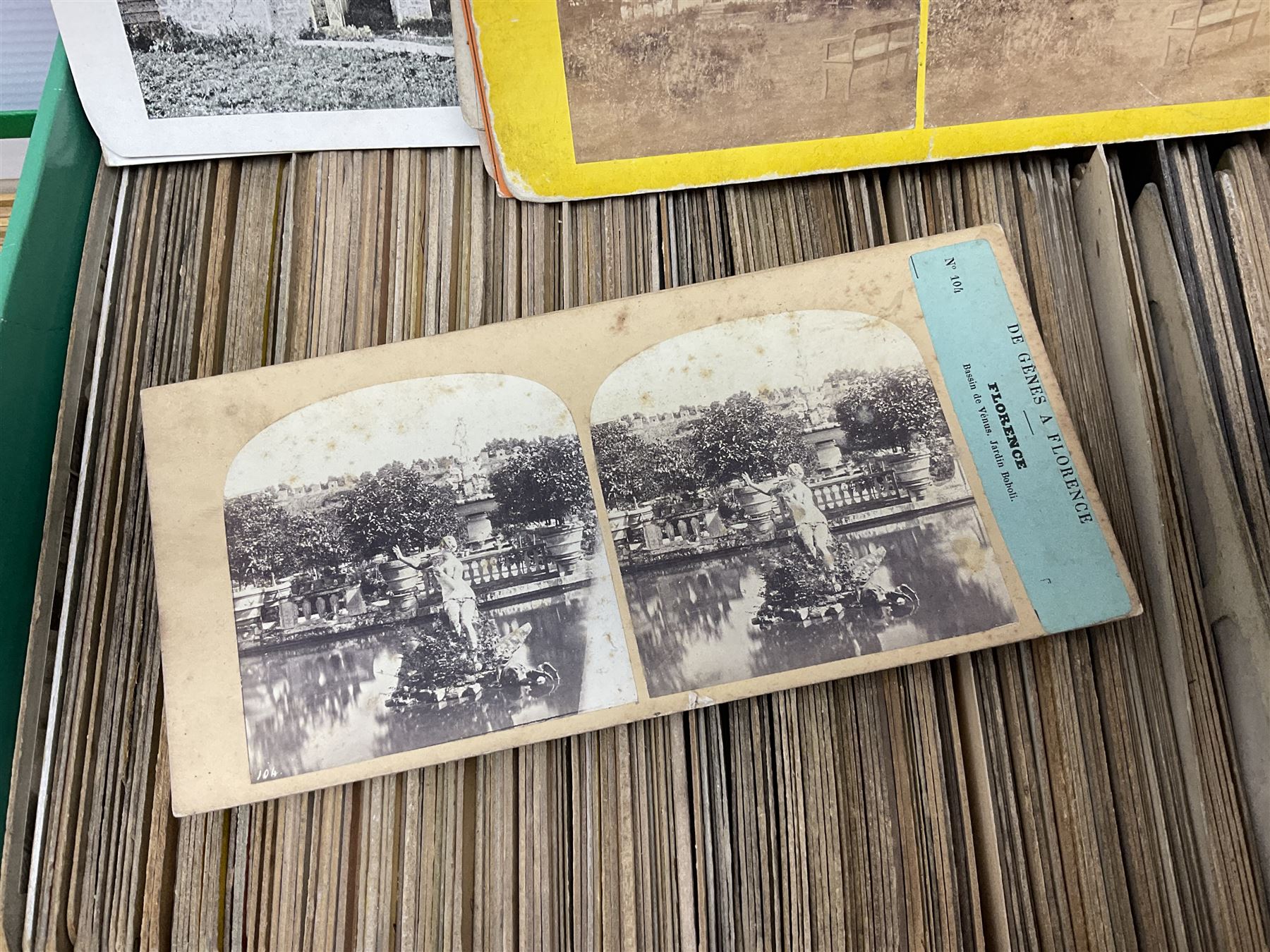 Collection of Victorian and later stereoscopic views, including local Scarborough scenes and mountaineering scenes, together with seven stereoscope viewers, including one viewer and some views by Underwood & Underwood