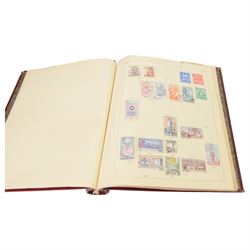Great British and World stamps and postal history, including India, Gold Coast, Jamaica, Botswana, Malaya, Channel Islands, Brazil, Sweden, Czechoslovakia, Cyprus, Canada, etc, in various albums