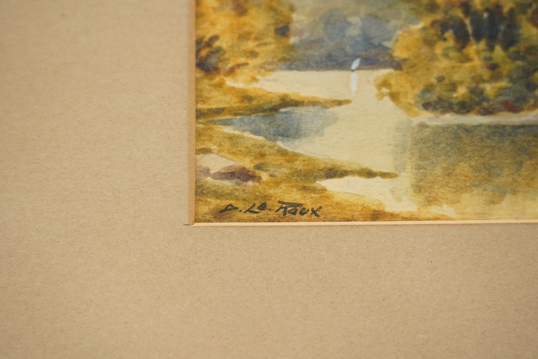 Edward Francis Wells (British 1876-1952): 'Evening Flow - Derwentwater' and 'Ullswater', two etchings with aquatint signed and titled in pencil, stamped with Rembrandt Guild Artists Proof blindstamp; D le Roux (20th century): Mountain Valleys, pair of watercolours signed, together with three other pictures including York-themed etchings max 22cm x 30cm (7)
