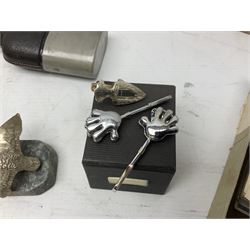 19th century 'God Speed the Plough' Harvest loving cup, together with  Royal Doulton Sanch Panca character jug no. D6461, Charlie Bear Megan and other collectables  