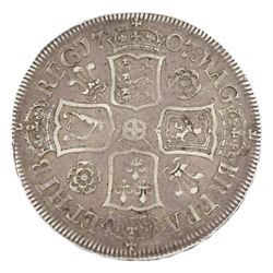 Queen Anne 1707 halfcrown coin