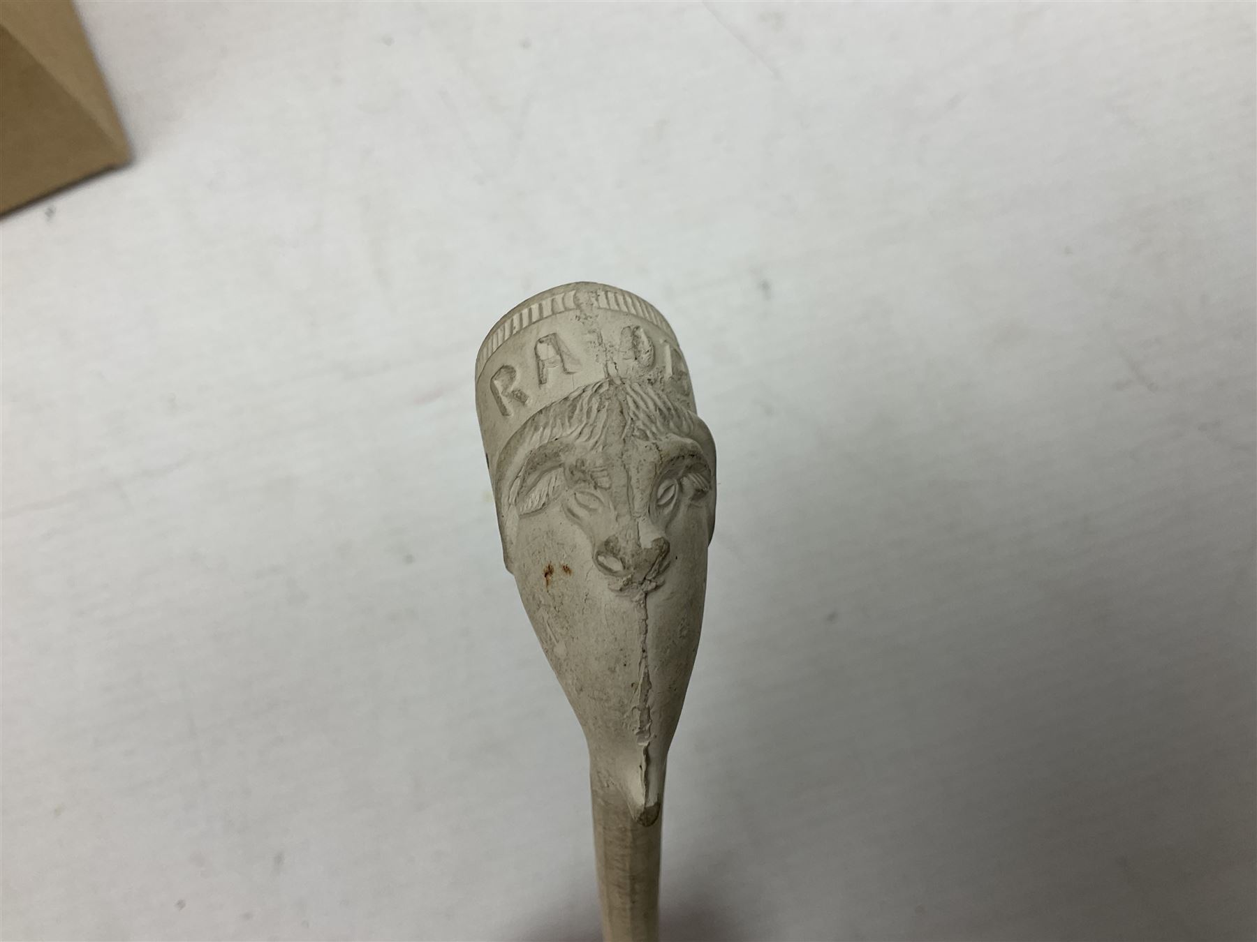 Pair of Lemaire Fabi of Paris mother of pearl opera glasses, together with Ajax 10 x 50 Ajax binoculars, four wooden planes, mining lamp and clay pipe 