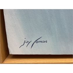 Joy Lomas (British Contemporary): The Rotunda Ceiling - Scarborough, oil on canvas signed, title label verso 100cm x 70cm