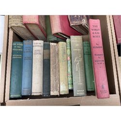 Large quantity of assorted books, to include Children's books, including The Wind in the Willows, Arabian Night, etc., in three boxes 