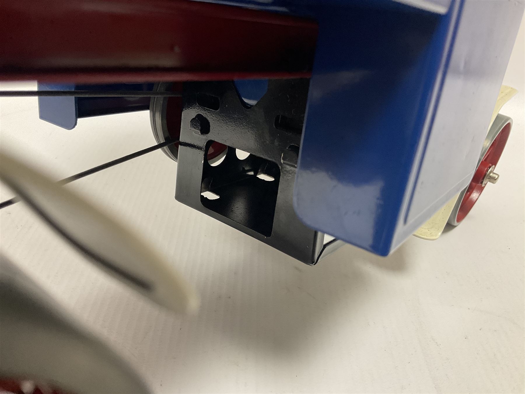 Mamod SW1 ‘Steam Wagon’ live steam, in blue and red