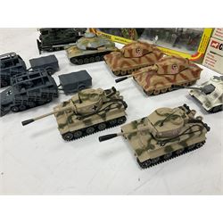 Corgi - eleven military models comprising three x 900, three x 901, four x 905 & 908; all boxed; together with nine unboxed models (18)