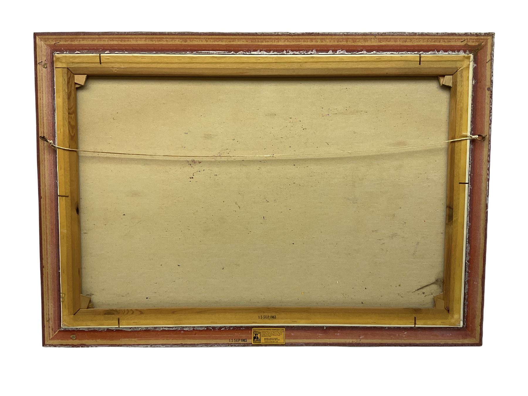 Johnny Gaston (British 1955-): Parisian Street Scene, oil on canvas signed 59cm x 90cm