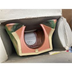 Tri-ang - quantity of '00' gauge model railway and Minic Motorways slot-racing items including Class B12 4-6-0 locomotive No.61572; boxed; seven goods wagons in five boxes; R576 Tunnel and Island Platform Set; both boxed; quantity of track and power unit; four Minic Cars and two controllers; boxed Customs Barrier and Frontier Post Set; railway car transporter and car loading ramp; quantity of track and trackside accessories; and boxed Car-Play Filling Station Set