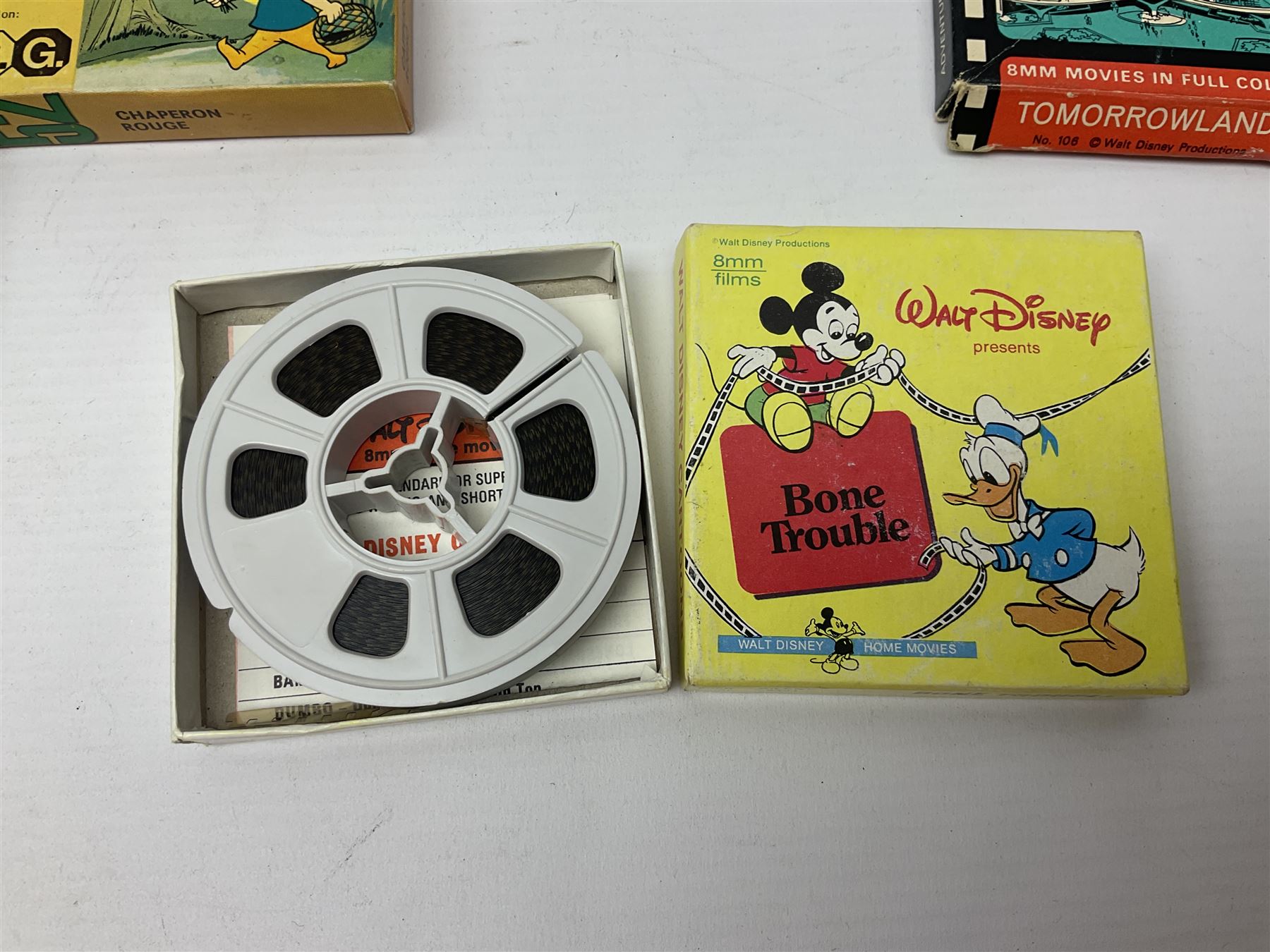 Corgi/Disney - Movie Vision, in original box, with Corgi projector, two Corgi Movie Viewers and nine films; together with 8mm film reels and strips to include Disney’s Dumbo, Mickey Mouse, Alice in Wonderland etc, most in original boxes