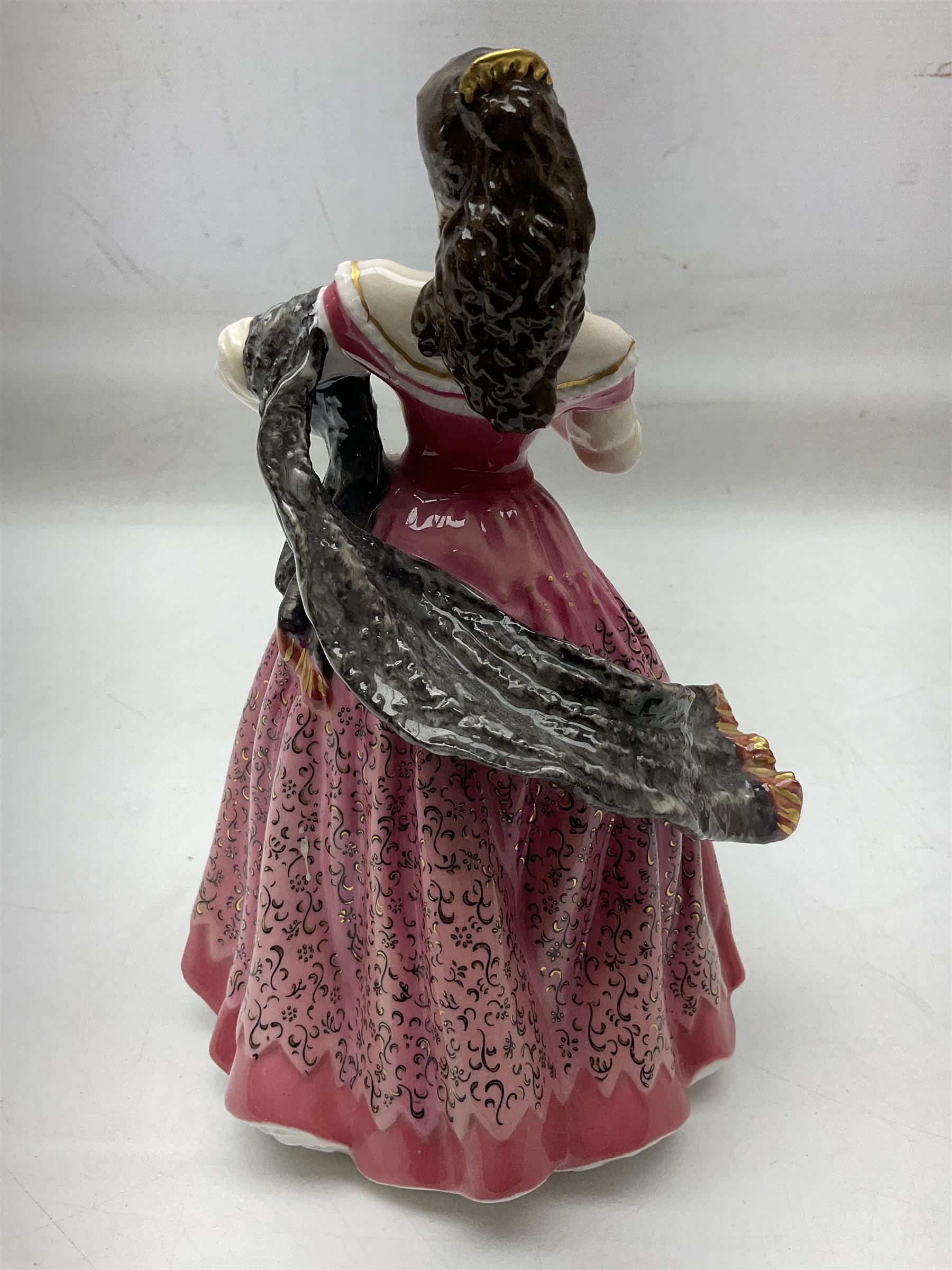 Two Coalport Ladies of Fashion figures, Shirley and Lorraine, both with original box, together with Royal Doulton figure, Carman from Opera Heroins Collection, with certificate of authenticity 