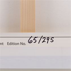 Tracy Savage (Scarborough 1963-): 'Eventide', limited edition canvas print, titled and numbered 65/295 verso, 75cm x 92cm (unframed)