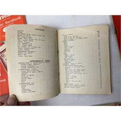 Arsenal F.C. - eighteen Official Handbooks for 1947/48, 1949/50, complete run 1951/52 - 1963/64, 1969/70 & 1973/74 (18)