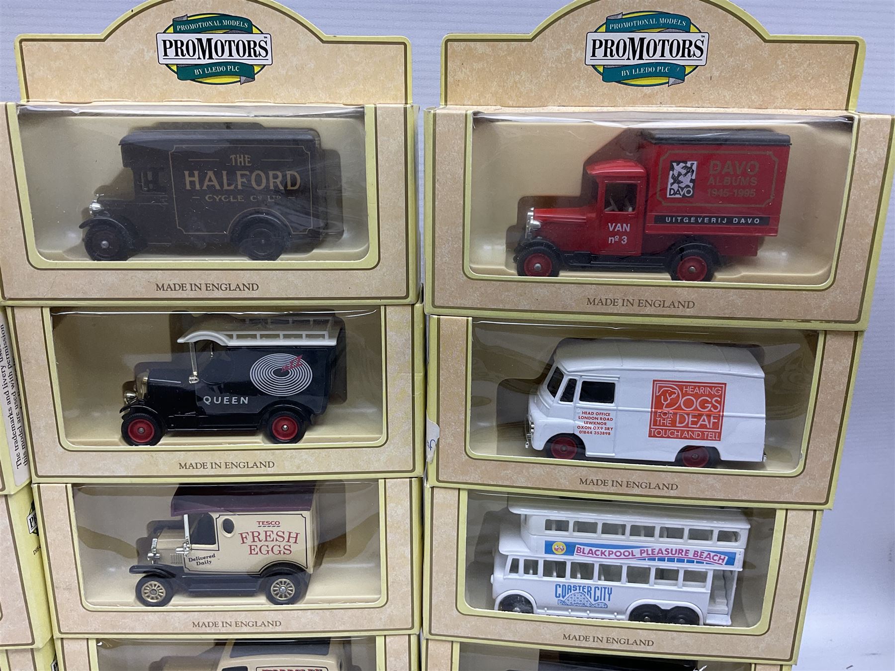 Sixty-two Lledo/ Days Gone Promotors die-cast models, all boxed (62)