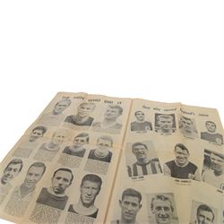 1966 World Cup memorabilia, including Dinner Menu, in honour of 1966 Association Football World Cup Competition, World Championship Jules Rimet Cup Banquet Menu in honour of Fifa, with some indistinct signatures to front cover, National Football Team of Korea leaflet with player signatures, Official Hand Book, three souvenir programmes for the Final between England and West Germany and three World Cup edition magazines and Liverpool Echo World Cup edition