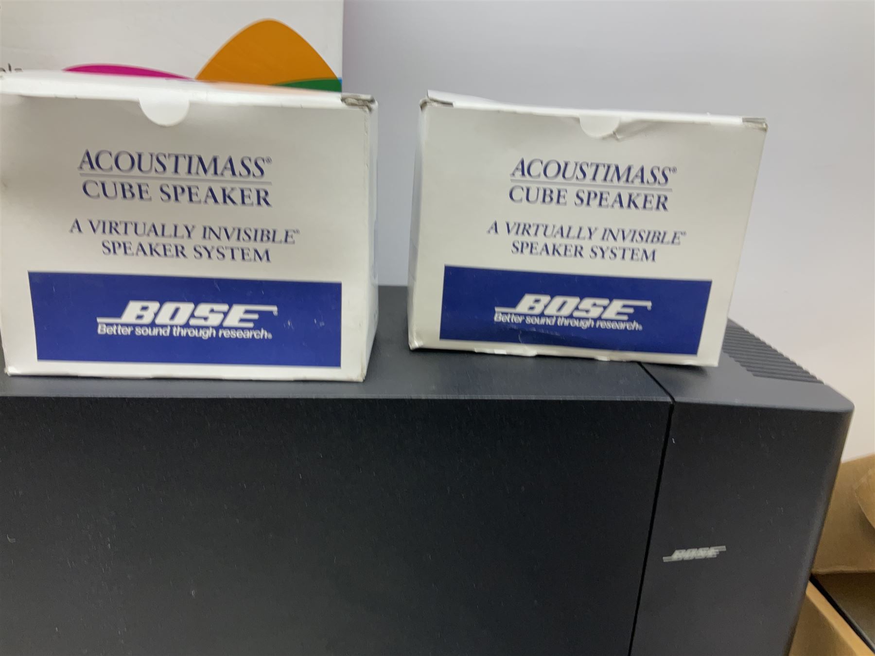 Bose Lifestyle 5 Series II music system.