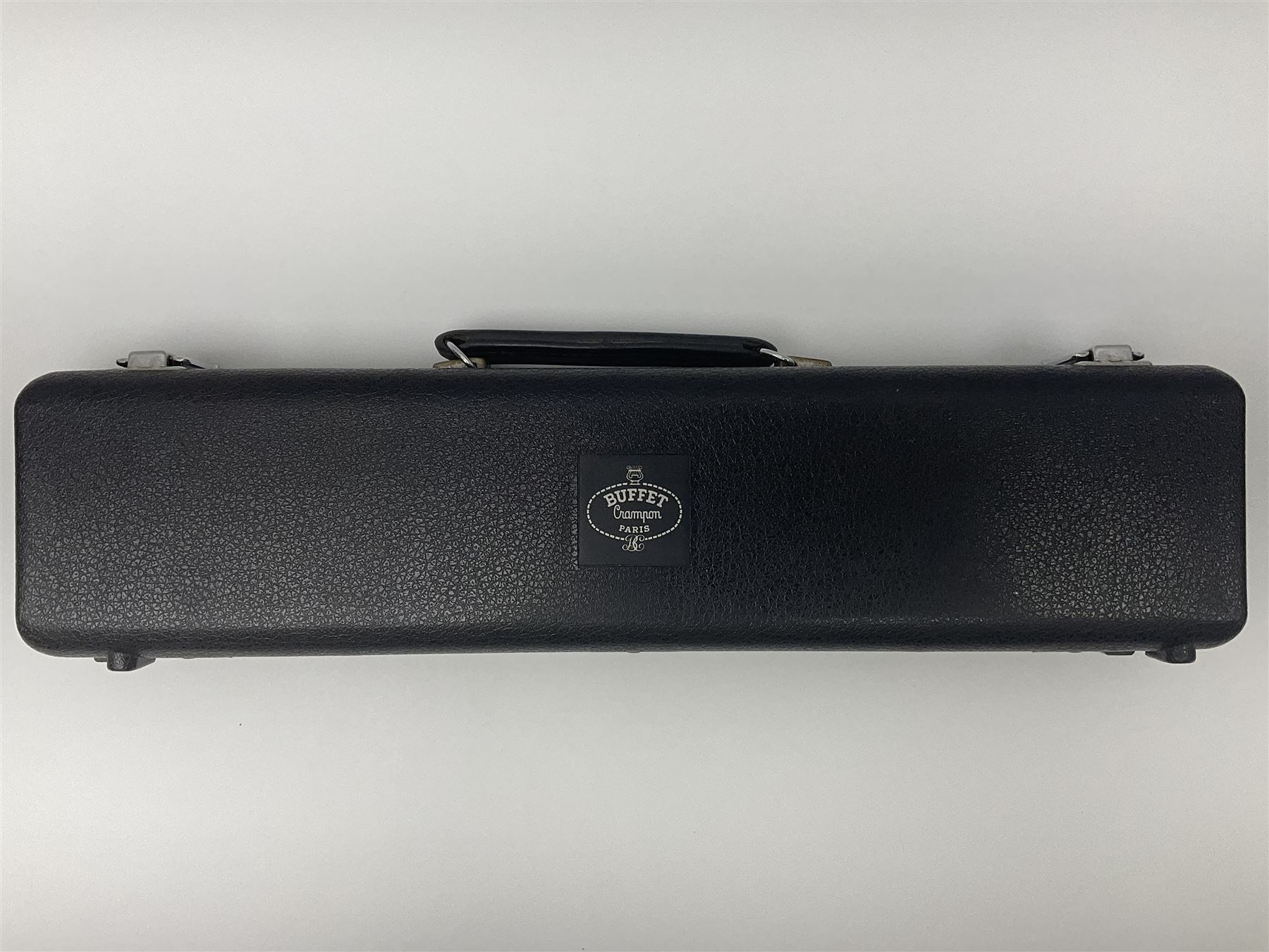 Rudall Carte & Co Ltd hallmarked silver three-piece flute; inscribed Rudall Carte & Co Ltd London No.51063; London 1986; in case marked Buffet Crampon Paris