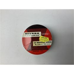 Webley Tempest .22 air pistol with top lever action L26cm; in original box with tin of pellets