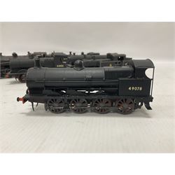 ‘00’ gauge - eight kit built steam locomotives, mostly for restoration comprising LNWR/LMS Whale G Class 0-8-0 no.49078 in BR black; Class J11 (Pom-Pom) 0-6-0 no.64451 in BR black; Class F4 2-4-2T no.67214 in BR black; Precursor Tank Whale ‘Dreadnought’ 4-4-0 no.659 in black; Class O2 2-8-0 no.63936 in BR black; Class A4 4-6-2T no.6978 in LNER crimson; Class C16 4-4-2T no.67489 in BR black; Class A6 4-6-2T no.69791 in BR black (8) 