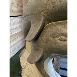 Large Granite dolphin sculpture  - THIS LOT IS TO BE COLLECTED BY APPOINTMENT FROM DUGGLEBY STORAGE, GREAT HILL, EASTFIELD, SCARBOROUGH, YO11 3TX