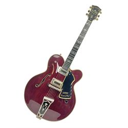 American Gretsch Super Chet semi-acousti