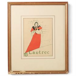 After Henri de Toulouse-Lautrec (French 1864-1901): 'Henri de Toulouse-Lautrec 1864-1901' ...