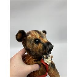 Two Portobello Bear Company limited edition teddy bears - 'Princess Julia' No.1/1, born 2002, with label H51cm; and 'Nanas Teddy' (?) No.1/1 born 2001, with label H41cm (2)