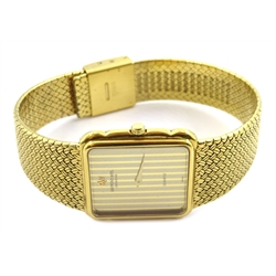  Raymond Weil gentleman's gold plated quartz wristwatch, with case   