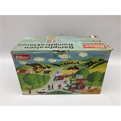 Wilesco steam roller traction engine, boxed