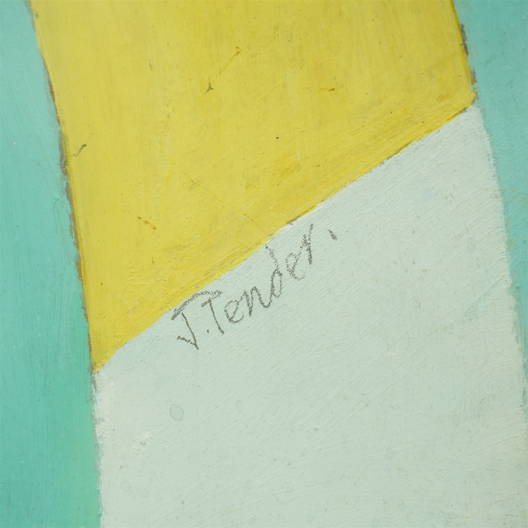 Jack Pender (Newlyn School 1918-1998): 'Fastnet', acrylic on board signed, inscribed and dated '79 verso, together with exhibition catalogue 30cm x 40cm
Provenance: Exh. Belgrave Gallery 1990, illustrated on page 25 of the exhibition catalogue