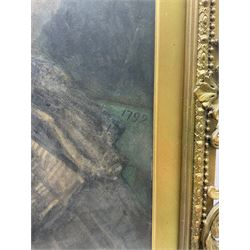 Beatrice Hill (British late 19th/early 20th century) after George Francis Joseph (Irish 1764-1846): Portrait of 'Elizabeth Rigge nee Brawn', inscribed and dated 1897 verso 75cm x 55cm