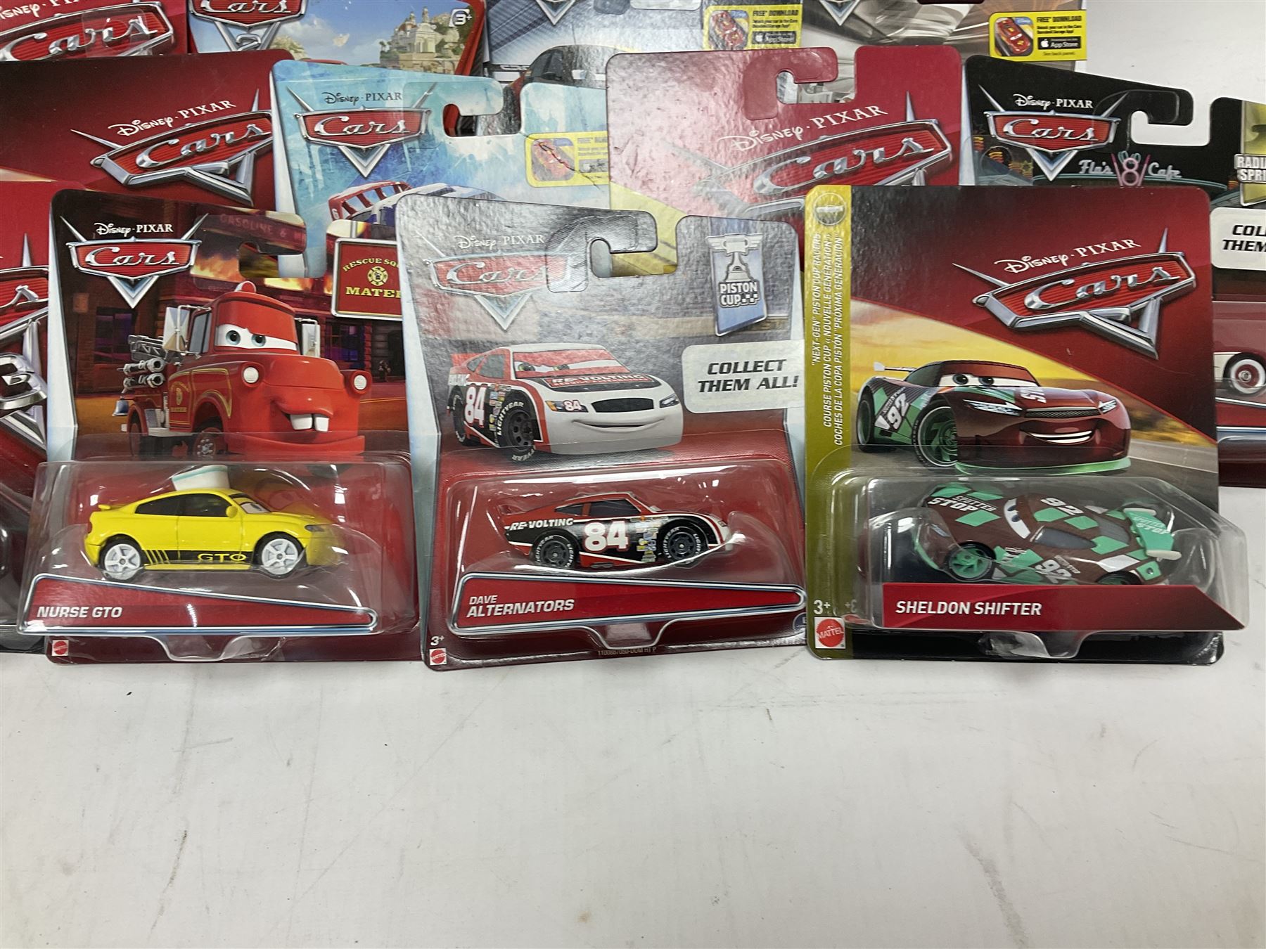 Disney Pixar 'Cars' - forty-four Mattel carded die-cast | Toys