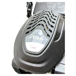Atco Quattro 16s petrol lawn mower, powered by stigma ST140 petrol engine lawn mower