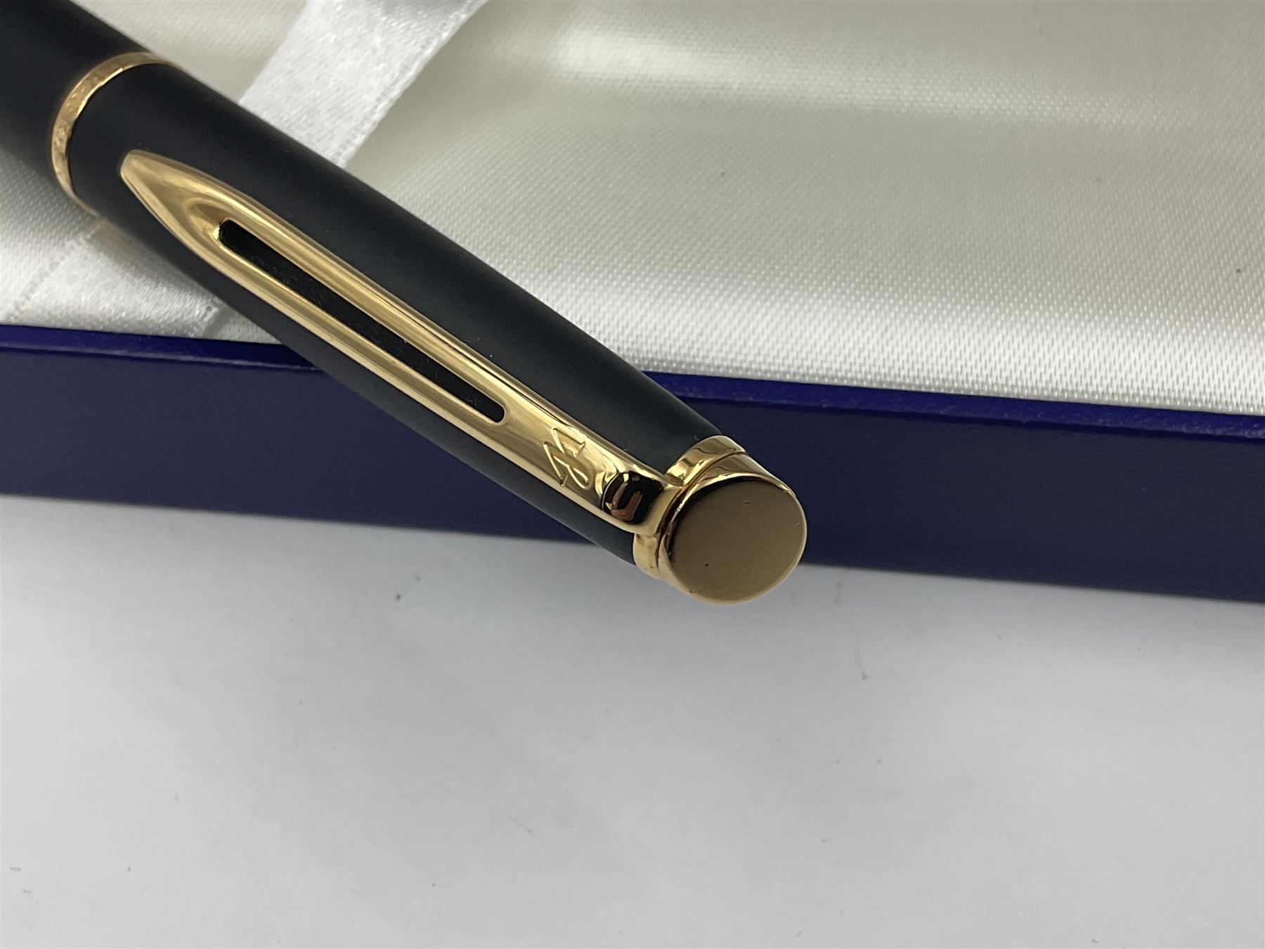 Waterman Hemisphere fountain pen and matching ballpoint pen, both in presentation boxes