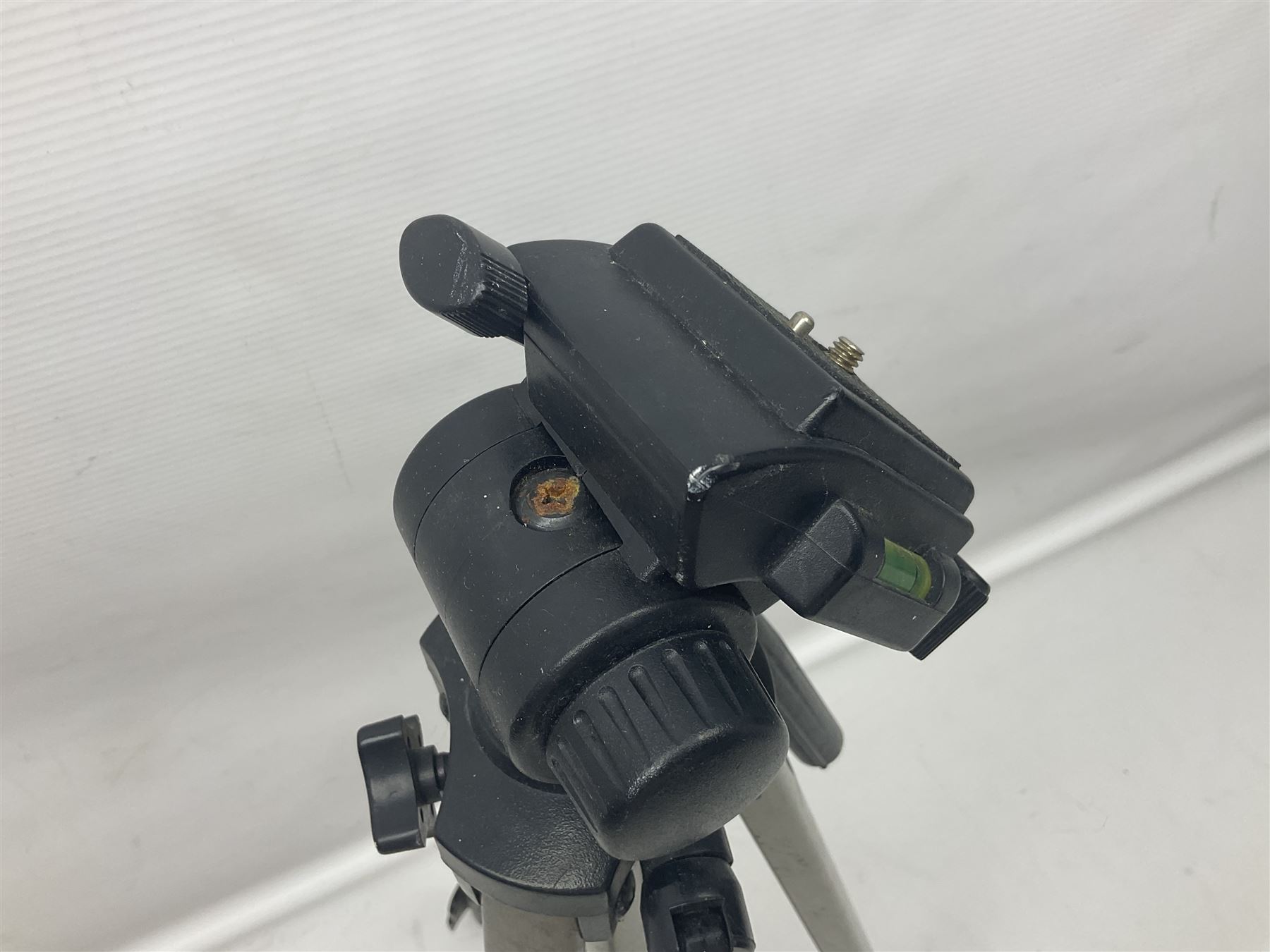 Pair of Asahi Pentax Prism binoculars, a pair of Dolland binoculars, other binoculars, including cased examples and a Miranda Pro 3 tripod