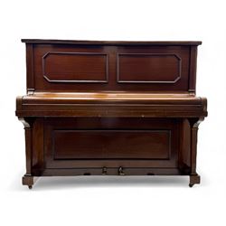 Waddington - Edwardian mahogany upright 