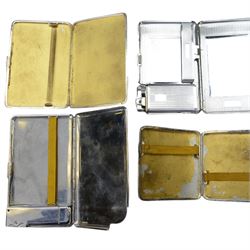 Collection of lighters including several Ronson Varaflame examples, together with several lighter cigarette cases including Mosda and Calibri examples