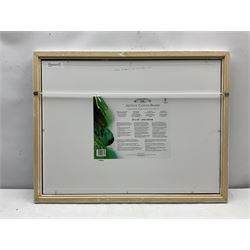 George Drury (British 1950-): J Class Yachts 'Velsheda' 'Endeavour' and 'Shamrock V 1935', oil on canvas board signed, titled verso 42cm x 57cm