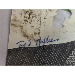 Approximately 500 autographs, signed letters, signed photographs etc from famous individuals including Duke Ellington, Ted Hughes, Daphne du Maurier, Archibald Sinclair, Marlene Dietrich, John Bright, Lord Hailsham and many others