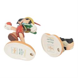 Four Disney Classics Collection figures, comprising Bold Bernard, Preening Prince, Goodbye Father and Say Hello to Figaro, all boxed with certificates of authenticity