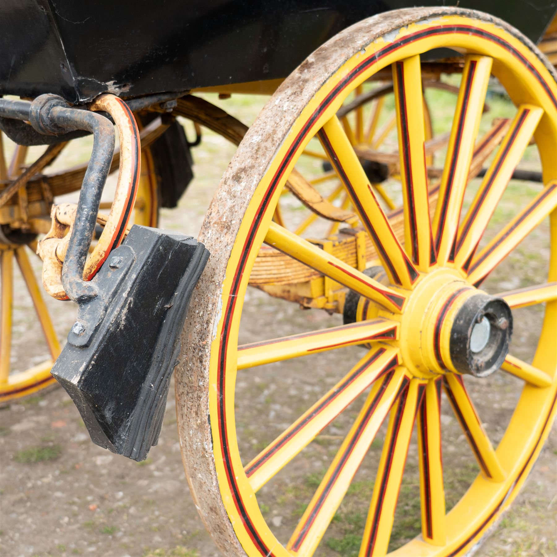 “The Duchess” Char-a-banc, ex. Bath Carriage Museum previously owned by B.J. Wicks & Son, Built by John Marstons, Birmingham.


A four wheeled horse drawn Char-a-Banc n named 