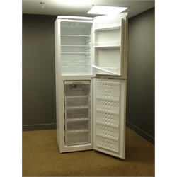  Large Beko A-class fridge freezer, W55cm, H200cm (This item is PAT tested - 5 day warranty from date of sale)  