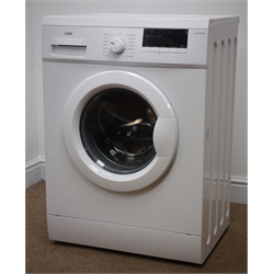 Logik L612WM16 washing machine, W60cm, H84cm, D46cm (This item is PAT tested - 5 day warranty from date of sale)
