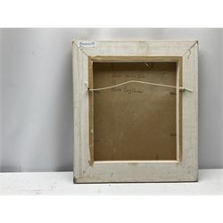 Olive Bagshaw (Northern British 1931-2017): Still Life of Flowers in a Jug, oil on canvas laid on board unsigned 28cm x 23cm
Provenance: from the Artist's Studio Sale. Miss Bagshaw who was born in Salford, received her formal art training at Salford and Manchester Art School. Her work has been regularly accepted at the Royal Society of Portrait Painters, the Royal Academy and Federation of British Artists 