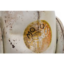 A 1950s Mobo pedal horse, W68cm