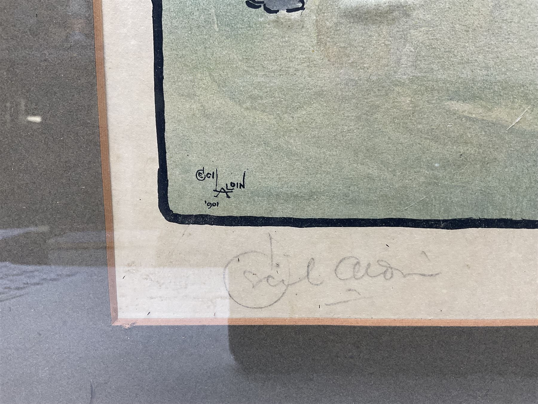 Cecil Aldin (British 1870-1935): Bluemarket Races, pair chromolithographs signed in pencil 37cm x 59cm (2)