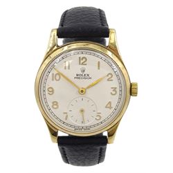 Rolex Precision gentleman's 9ct gold man