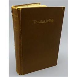  Jeffery, Reginald W Thornton-le-Dale, 1st ed. pub.1931, with folding map, brown cloth gilt, 1vol  