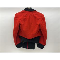 Royal Marines 2nd Lieutenant three-piece mess uniform, early 1950s, by Jones Chalk & Dawson Ltd 6 Sackville Street Piccadilly W; label dated 18.1.54 for 2nd Lieutenant R.E. Maitland