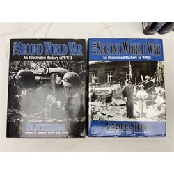 Trident Press: The Second World War - An Illustrated History of WWII. 2000. Ten volumes being a complete facsimile reprint of Hammerton's WW2 periodical 'The War Illustrated' from Vol 1 No 1 16th September 1939 to Vol 10 No 255 11th April 1947; all with dustjackets (10)